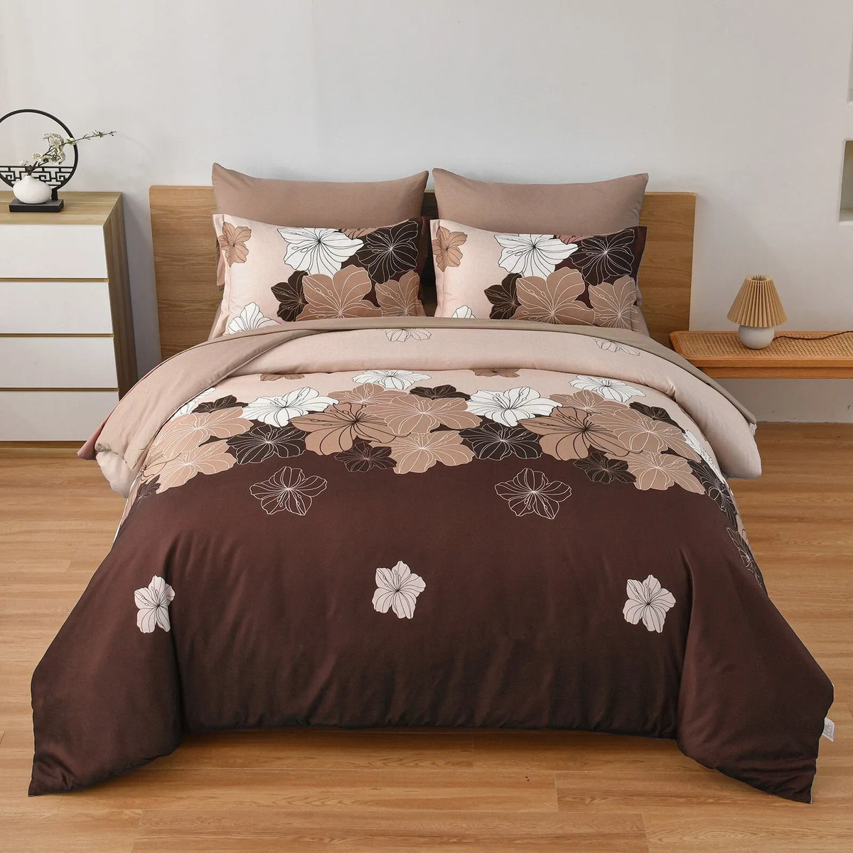 Butterfly Lisbon Botanical Quilt / Doona / Duvet Cover set