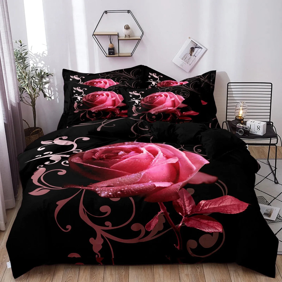 Bohemian Arabelle Botanical Quilt / Doona / Duvet Cover set