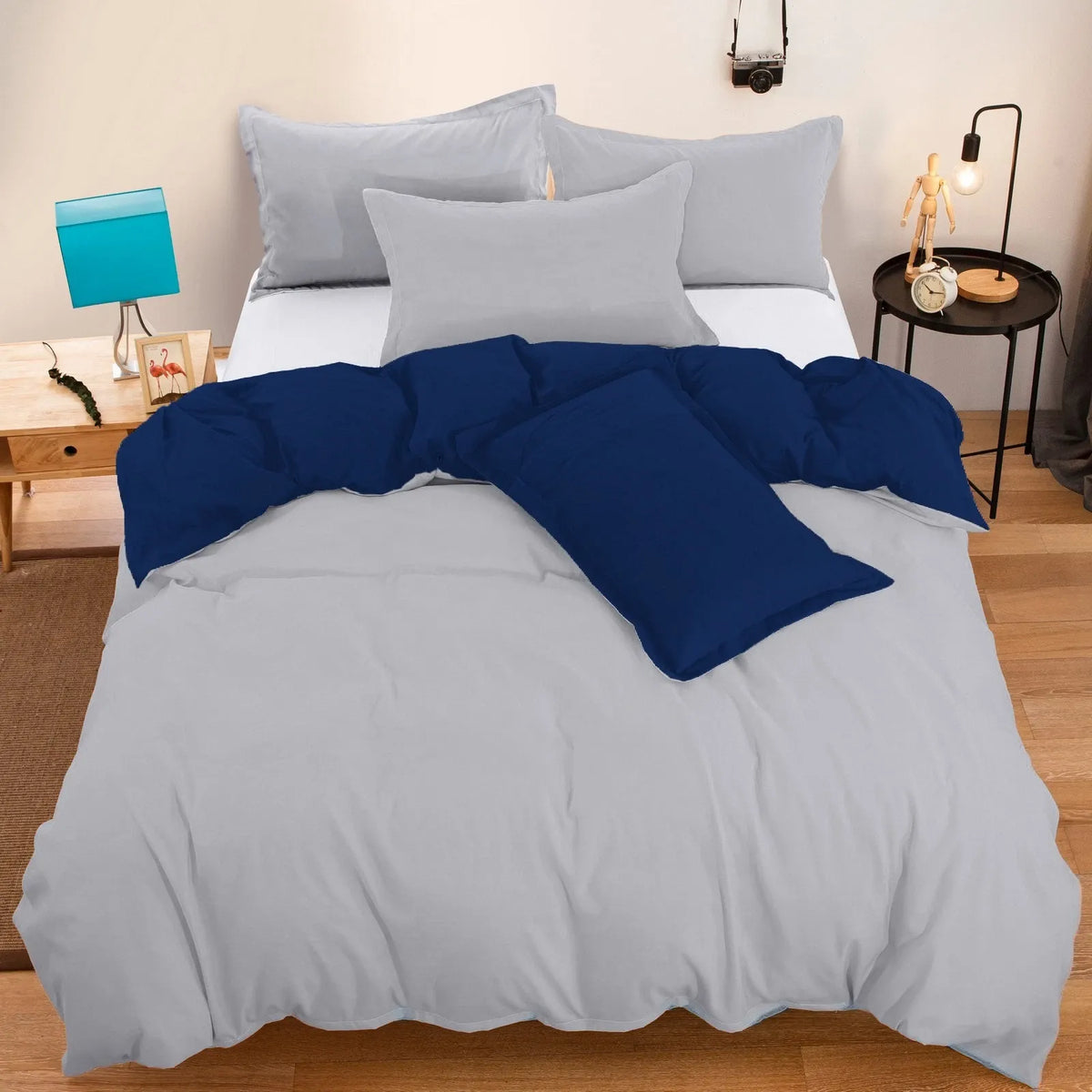 Stripe Mireille Elegance Quilt / Doona / Duvet Cover set