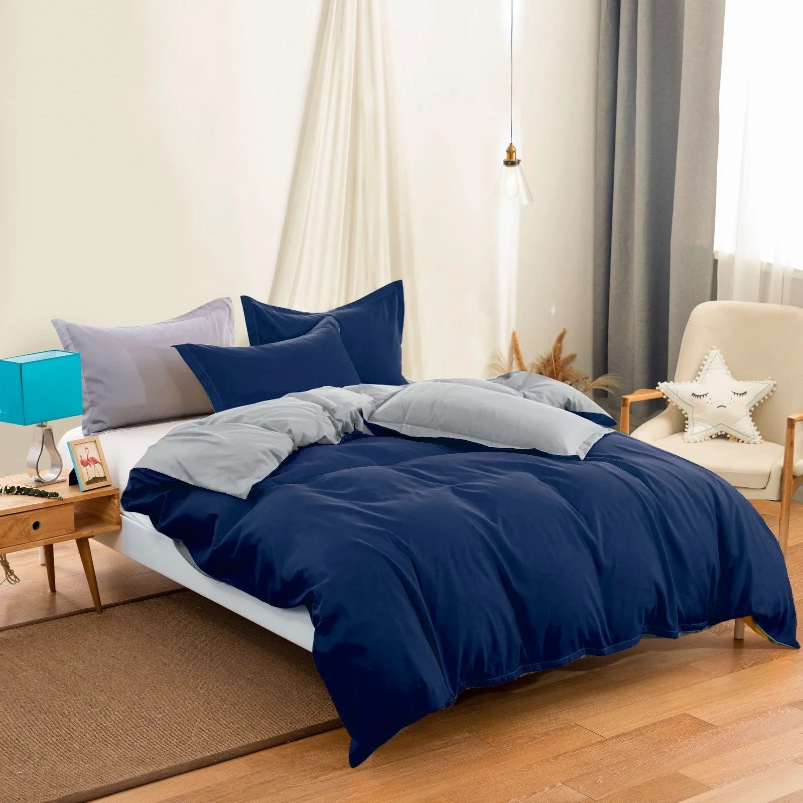 Stripe Mireille Elegance Quilt / Doona / Duvet Cover set