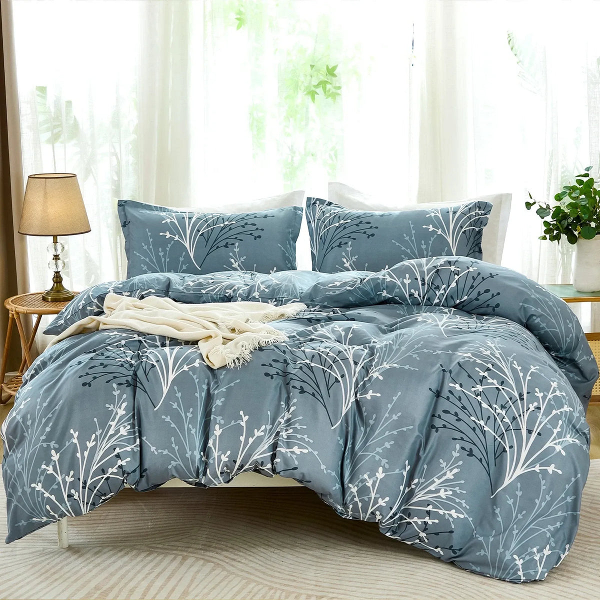 Bloom Sylvie Charm Quilt / Doona / Duvet Cover set