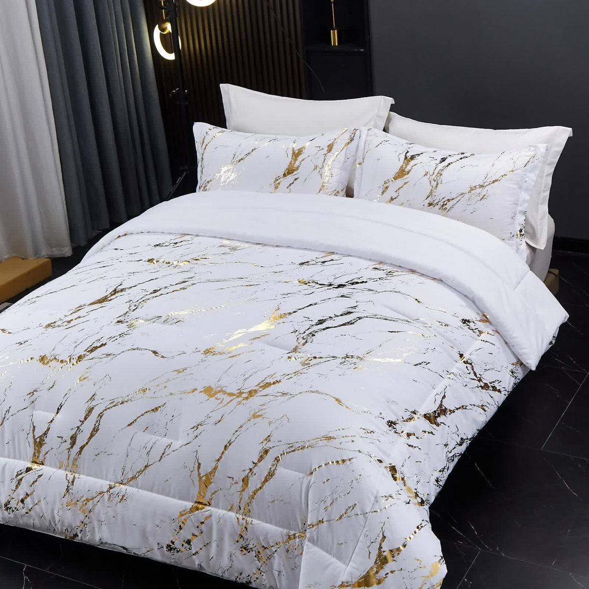 Cloud Rest Bedding Collection – Minimal 3‑Piece Comforter
