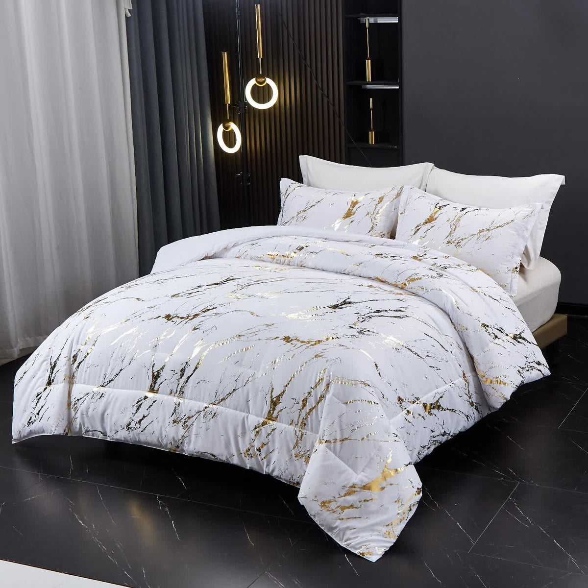 Cloud Rest Bedding Collection – Minimal 3‑Piece Comforter