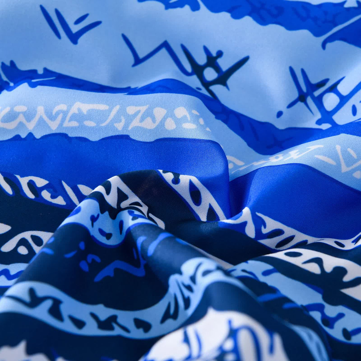 Nordic Calm stripes Blue 3‑Piece Comforter Set – Scandi Chic Vibes