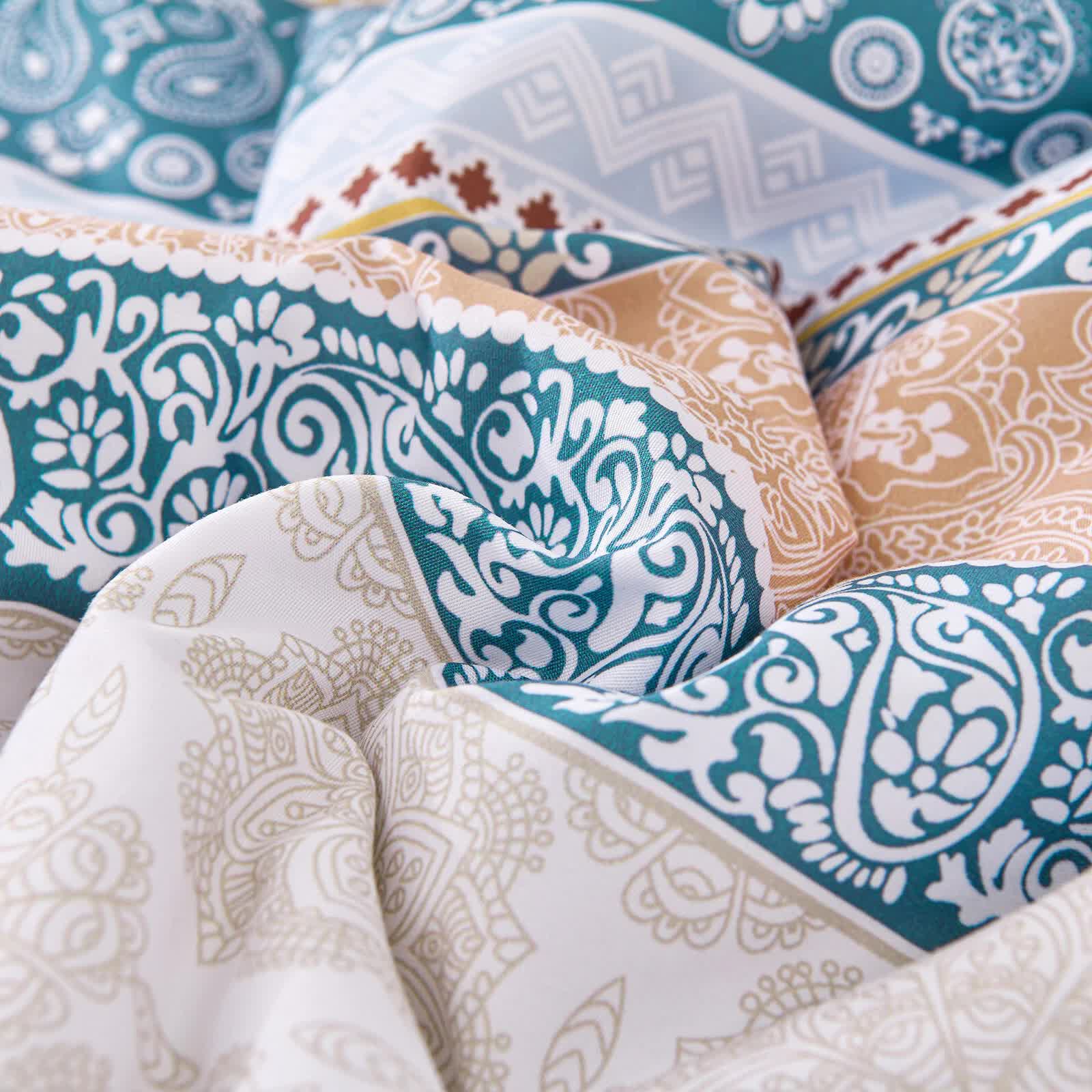 Luxe Loft Boho Quilted Comforter & Shams – Trending 3‑Piece Set