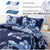 Vibrant Quilted coverlet and pillowcovers set: Eye Catching Design