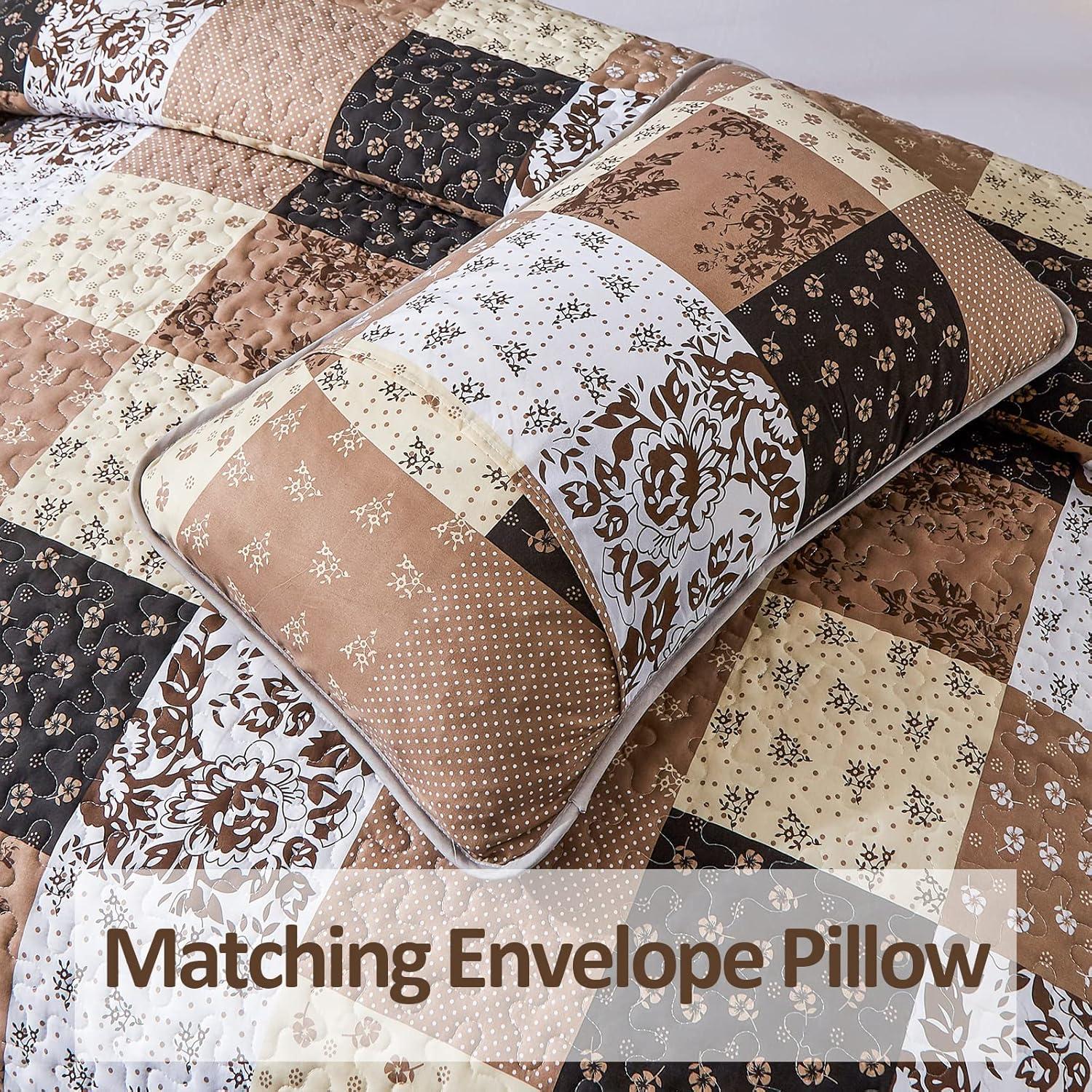 Winsome Quilted coverlet and pillowcovers set: Irresistibly Charming