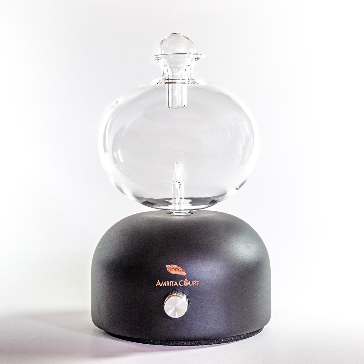 Oscar High Eco-Friendly Nebuliser Black | Waterless Aroma Diffuser | No Plastics Pure Essential Oil Diffusing