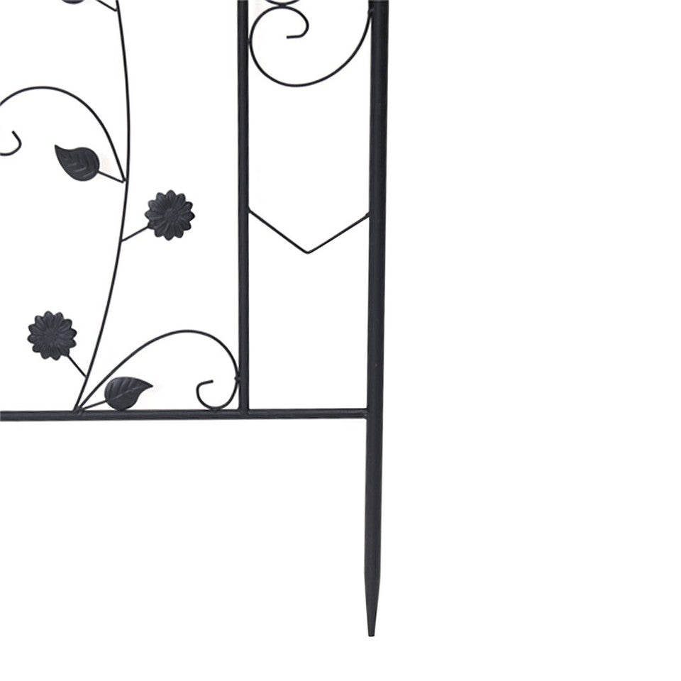 Garden Trellis Climbing Plant Support Patio Wire Lattice Grid Panel Stake Fence