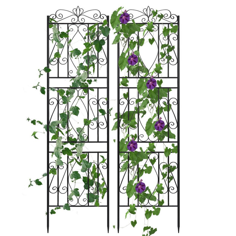 Large Metal Garden Trellis for Outdoor Yard & Patio
