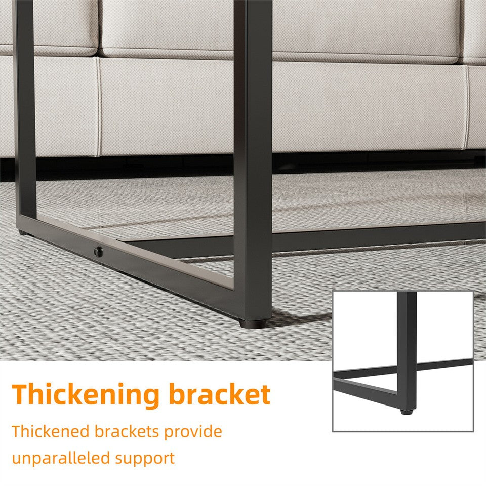 Elegant Heavy Duty Stone Coffee & Side Table