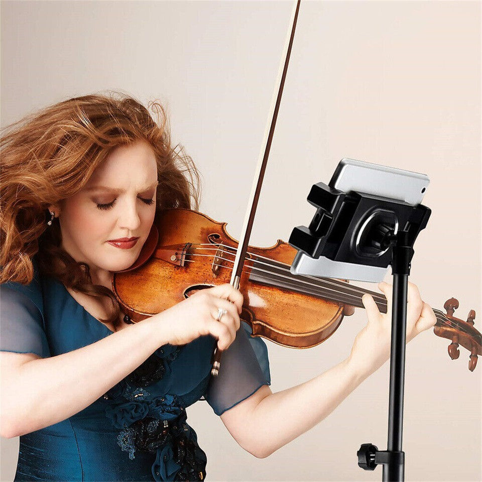 Adjustable 4.7-12.9" Stable Tripod Floor Stand Lazy Tablet Mount Holder for iPad