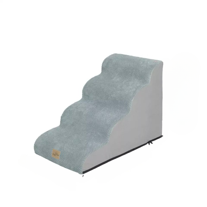 Curved Dog Ramp Stairs for Training & Bed