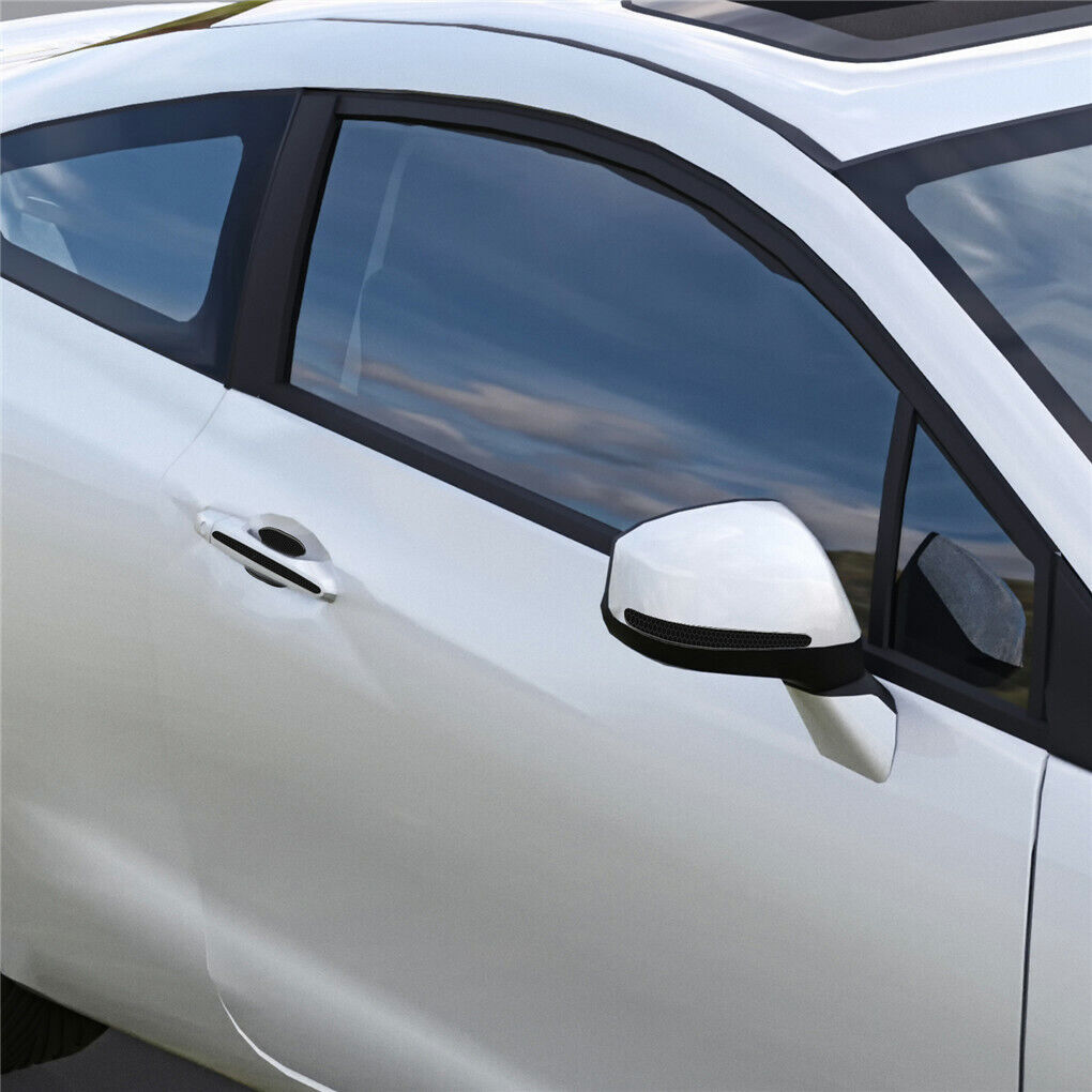 FIN 8PCS Universal Car Door Handle Cup Protector Anti-Scratches Cover Guard Film