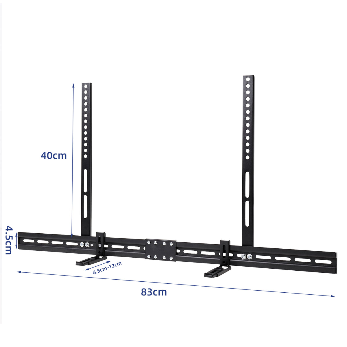 Universal Adjustable TV Soundbar Bracket Soundbar Mount Holder Wall 2Way Install