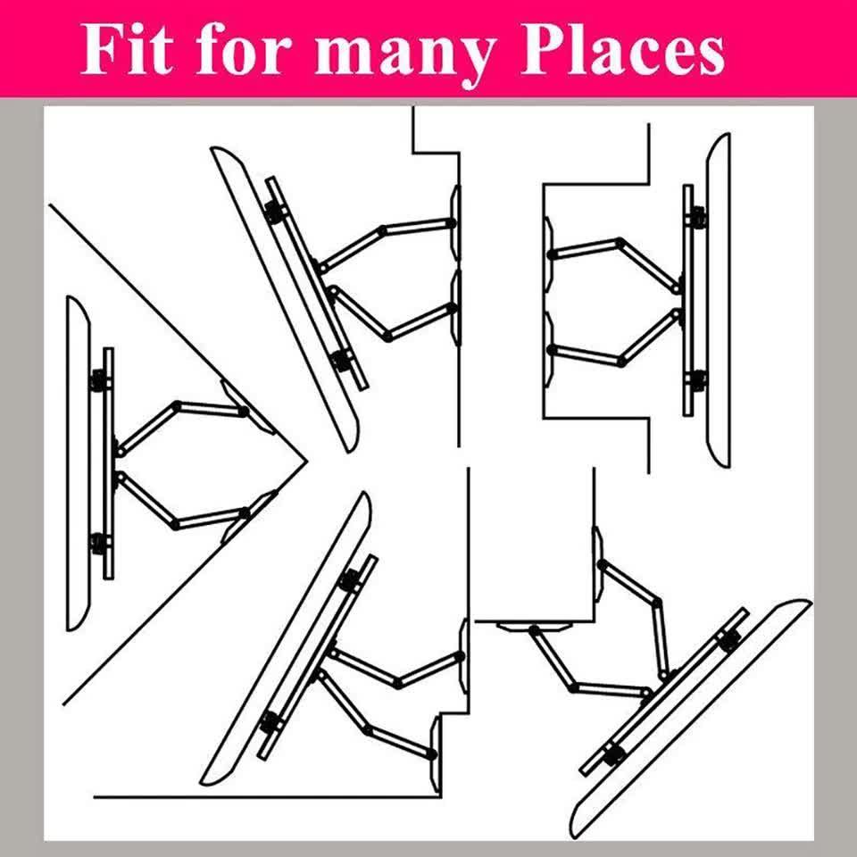 32"-65" Heavy Duty Wall Corner Tv Mount Articulating Premium Swing Arm Bracket