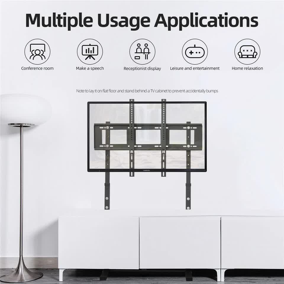Free Standing Tv Mount Stand Bracket For 32 to 100" Screens