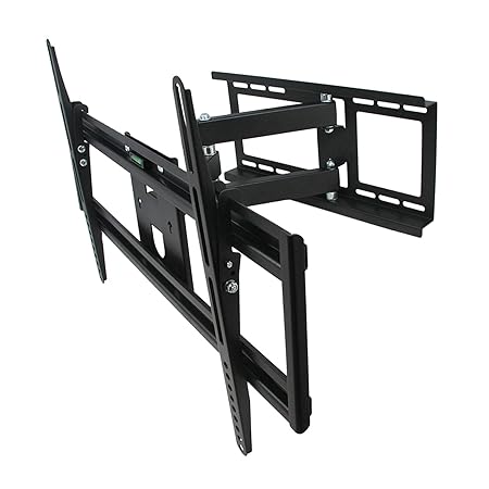 Heavy Duty Wall Mount Tilt Swivel Bracket Double Arms 32-85" Led/Plasma/Lcd Tvs
