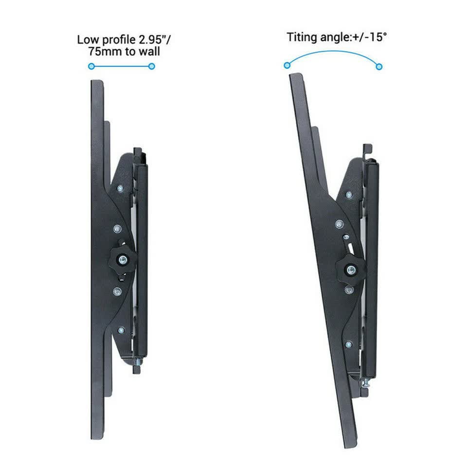TV Wall Bracket Fixed Tilting For Large 32-75" Inch LG Samsung Flat Screen