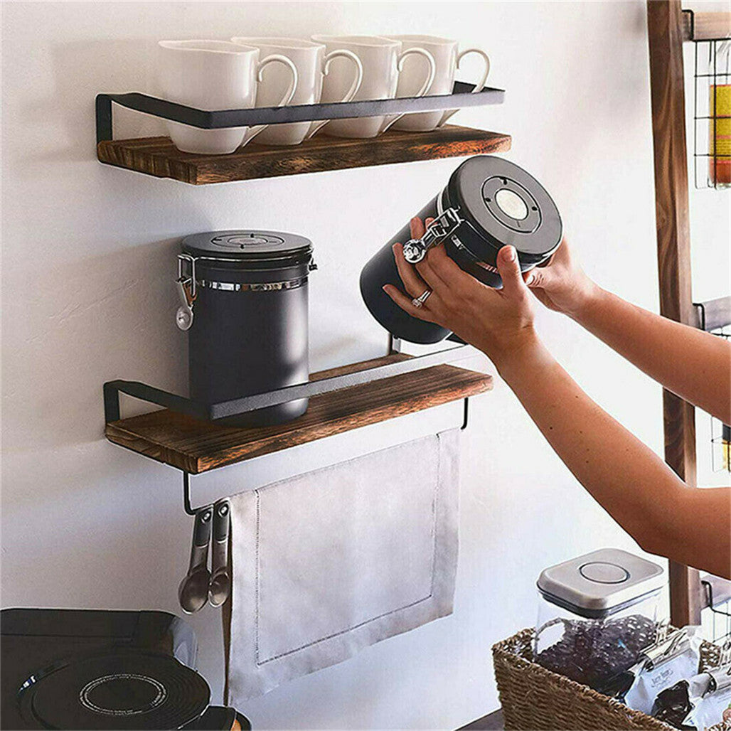 2-Tier Kitchen Spice Rack Storage Organizer Seasoning Bottle Stand Shelf Holder