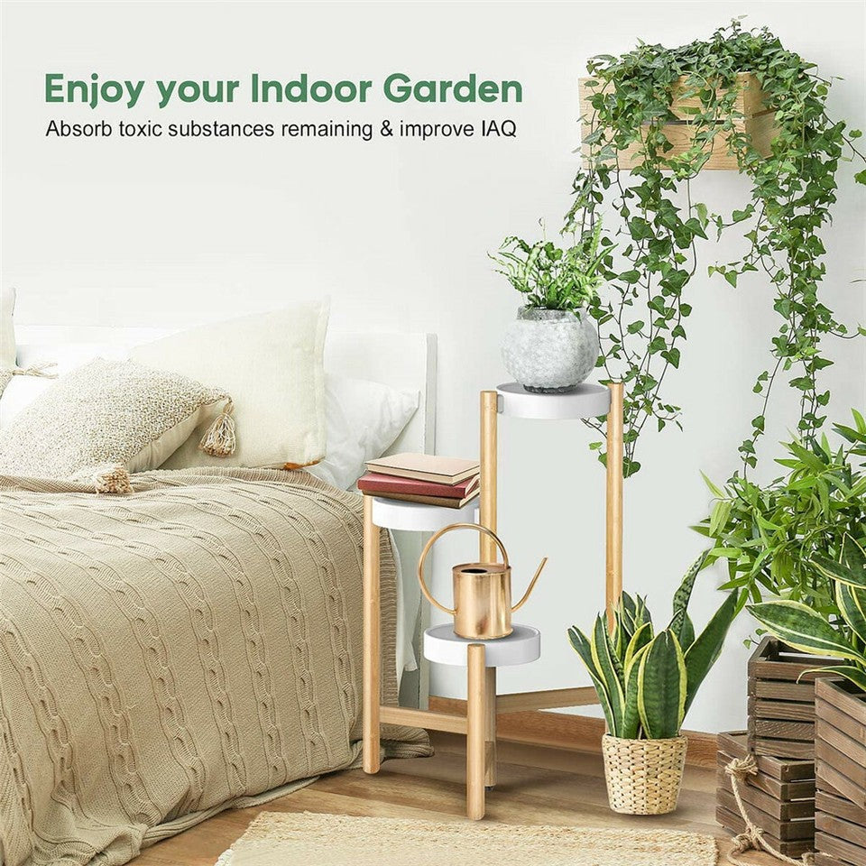 3 Tier Bamboo Plant Stand