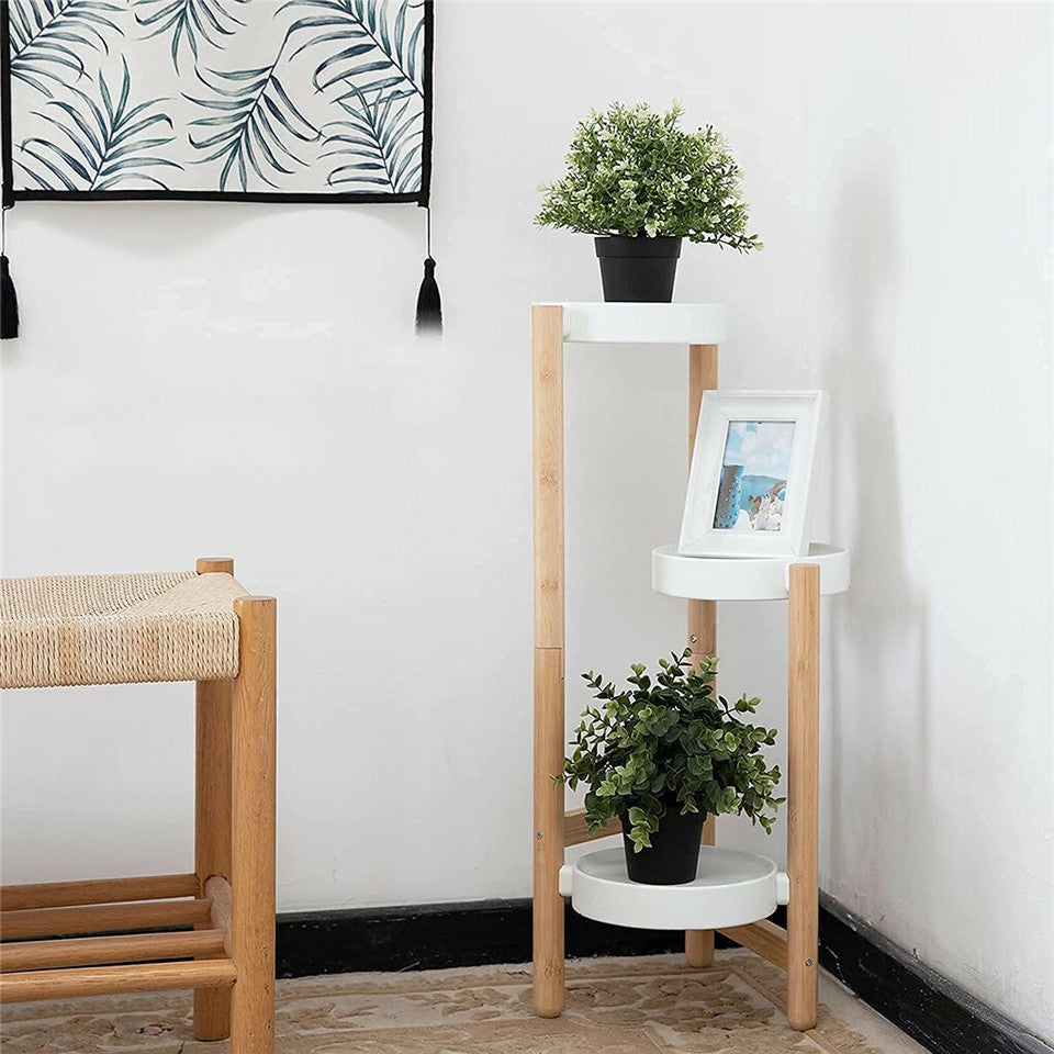 3 Tier Bamboo Plant Stand