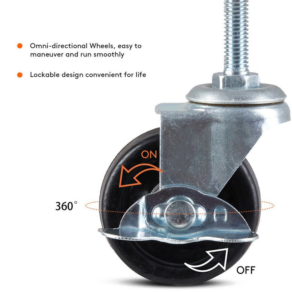 Heavy Duty Dog Cage with Lock & Bottom Tray