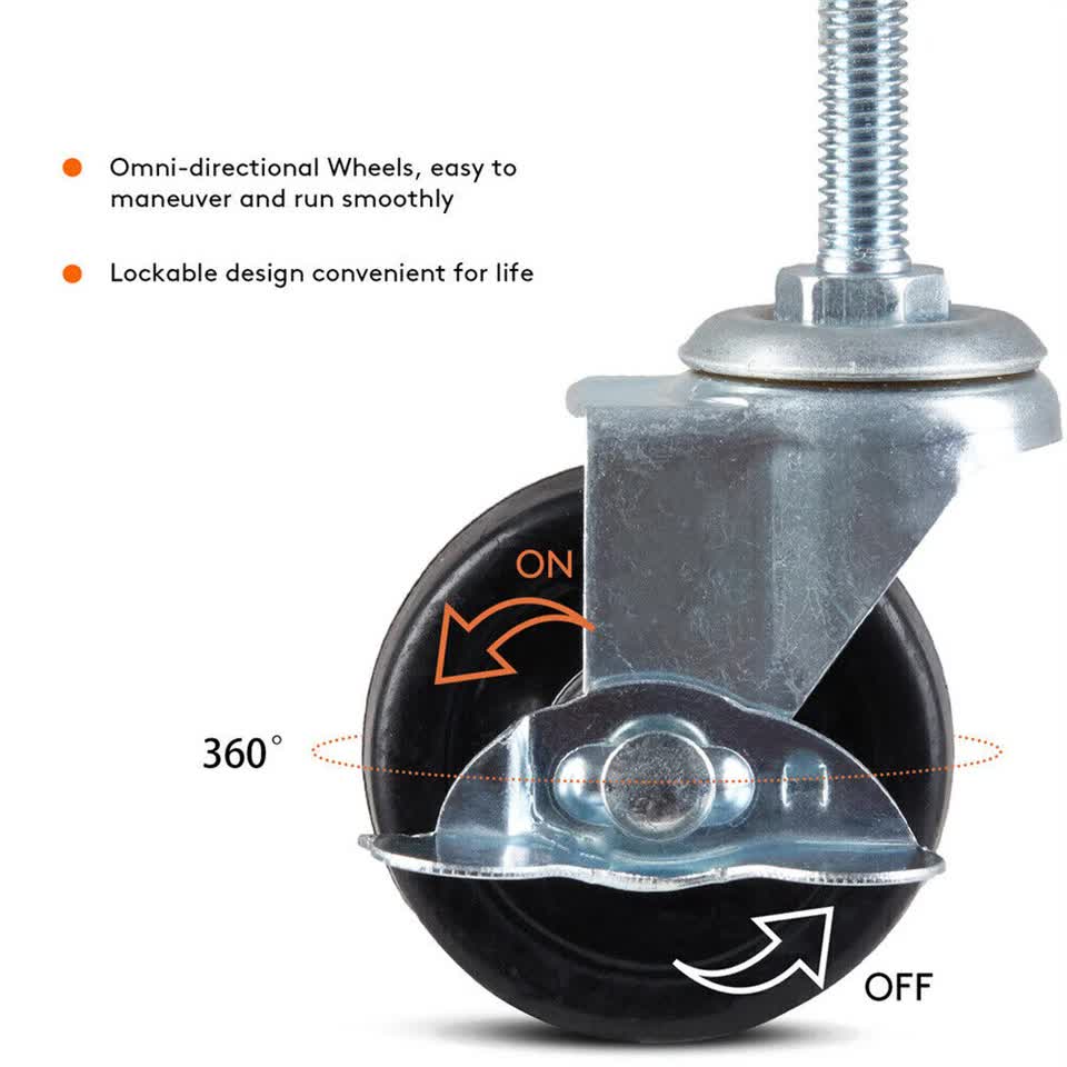 Heavy Duty Dog Cage with Lock & Bottom Tray