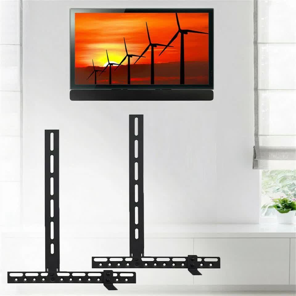 Universal Tv Vesa Soundbar Speaker Bracket Holder Mount For Samsung Sony Lg Bush