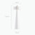 Tristan Sculptured White Floor Lamp