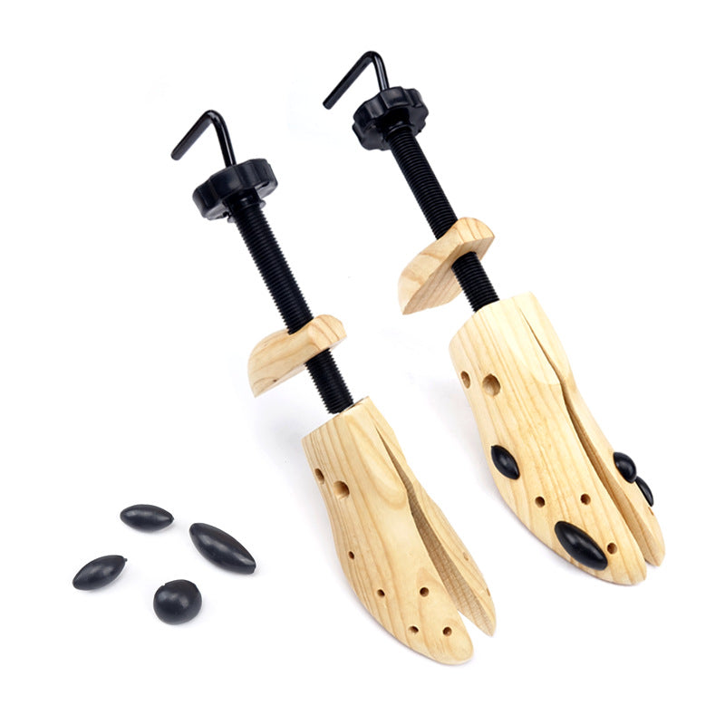 Adjustable Wooden Shoe Stretcher for Men & Women, Size Medium (EUR 39-41)