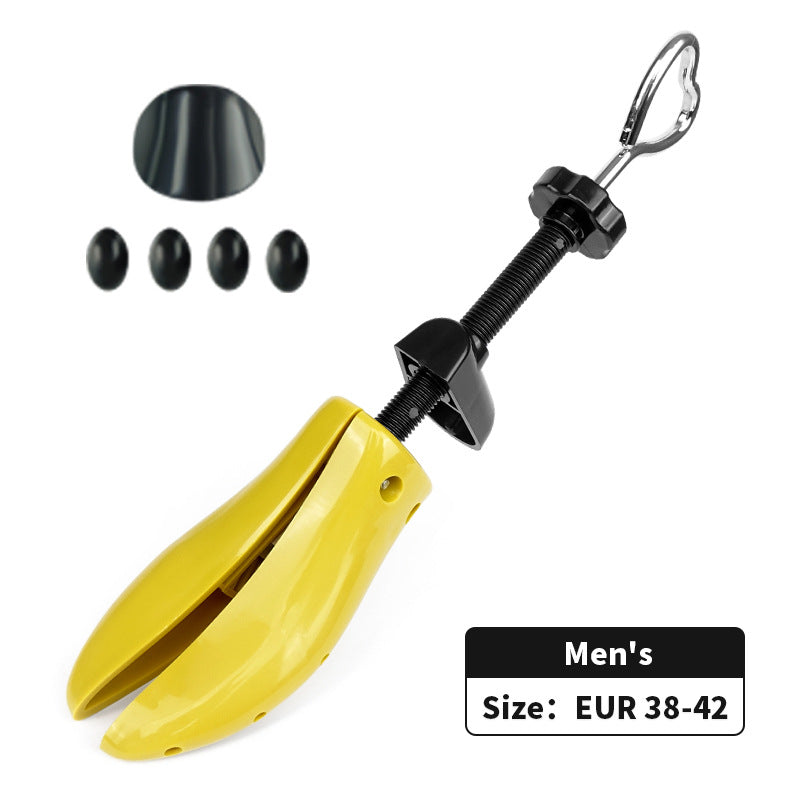 Yellow Adjustable Shoe Stretcher for Men&#39;s Shoes, Size EUR 38-42