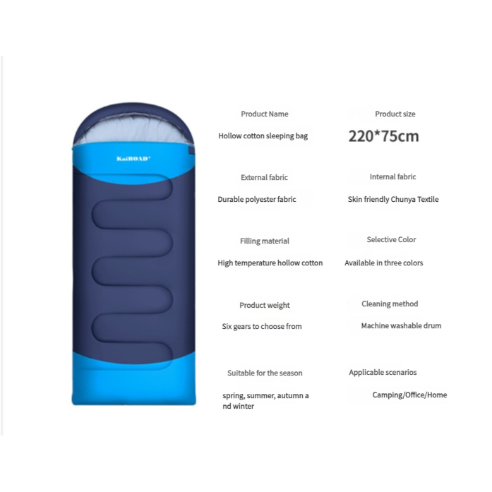 KAIROAD Mummy Sleeping Bag - 3 Season Warm & Cold Weather, Waterproof, Lightweight for Adults, Camping, Hiking, Backpacking (with Compression Sack)