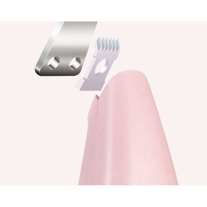 Portable Pet Hair Trimmer in Sakura Pink with Precision Blade and Ergonomic Design