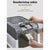 Large Enclosed Cat Litter Box with Drawer and Scoop - Odor Control, Removable Tray, Easy Clean Design