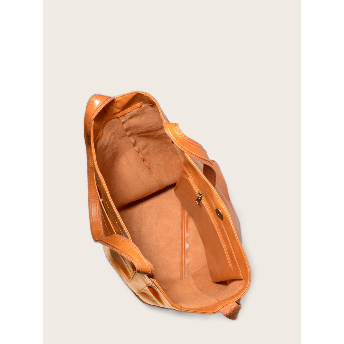 Vintage Genuine Leather Tote Bag - Stylish and Spacious Everyday Shoulder Bag  (Black)