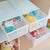 Stackable Transparent Shoe Storage Boxes with Heart-Shaped Handles (Set of 5) 31*20*12cm Pink