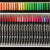 24-Color Dual-Head Brush and Fine Tip Marker Set - Vibrant Colors for Art and Craft Projects