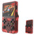 Red Retro Portable Gaming Console with 64GB, 1 Memory Card - 3D Games, HD Display, and Dual Joysticks