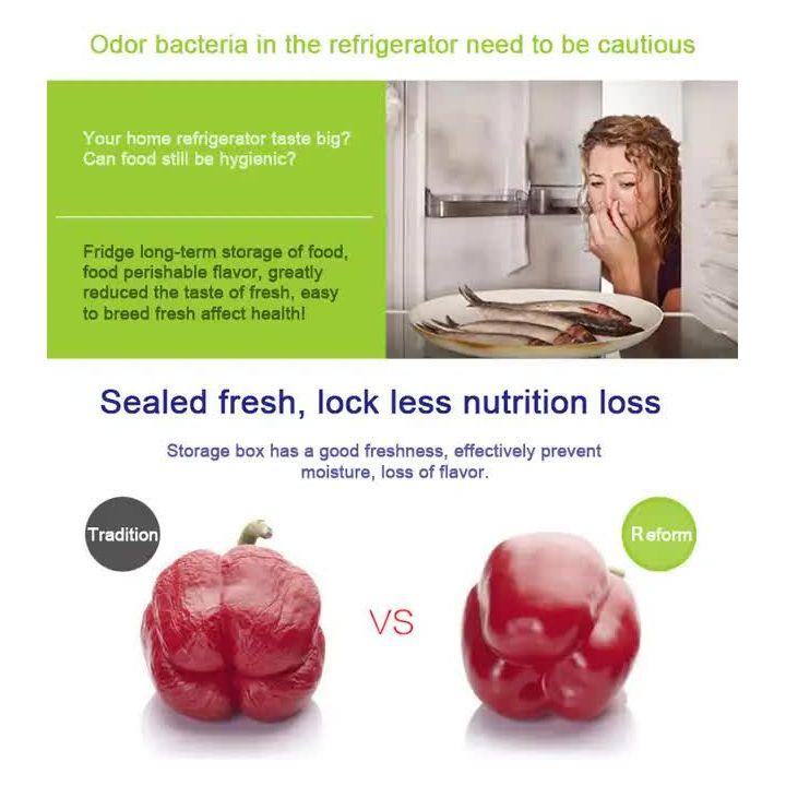 Green Round Plastic Food Storage Containers Set - Microwave-Safe Bento Boxes with Airtight Lids for Kitchen and Fridge