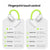 Black M80 Transparent OWS Over-Ear Bluetooth Earphones - Wireless, Clear Sound, Stylish Design