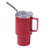 3oz Red Sublimation Mini Car Cup - Stainless Steel Straw Beer Cup, Portable Insulated Whiskey Shot Glass, Perfect for On-the-Go Drinking