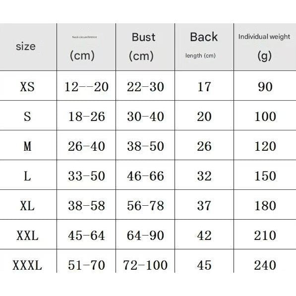 L Dog Vest Jacket - Warm, Soft, and Comfortable Dog Coat for Winter, Calming and Insulating Dog Apparel