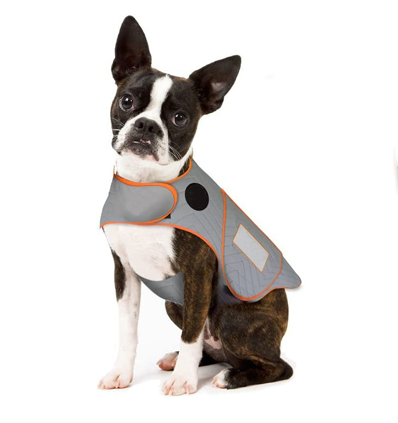 XXL Adjustable Autumn/Winter Dog Coat - Warm and Stylish Pet Jacket for Cold Weather, Comfortable and Customizable Fit