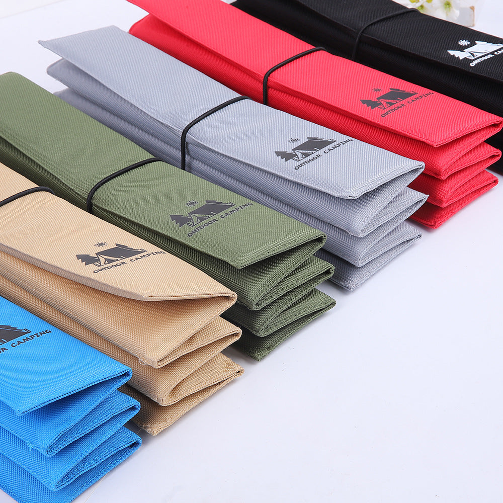 3PCS Blue Portable Outdoor Folding Seat Cushion - 42cm x 32cm for Camping and Hiking