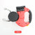 Red Dual Retractable Dog Leash | 2-in-1 Automatic Pet Leash for Walking Two Dogs Simultaneously