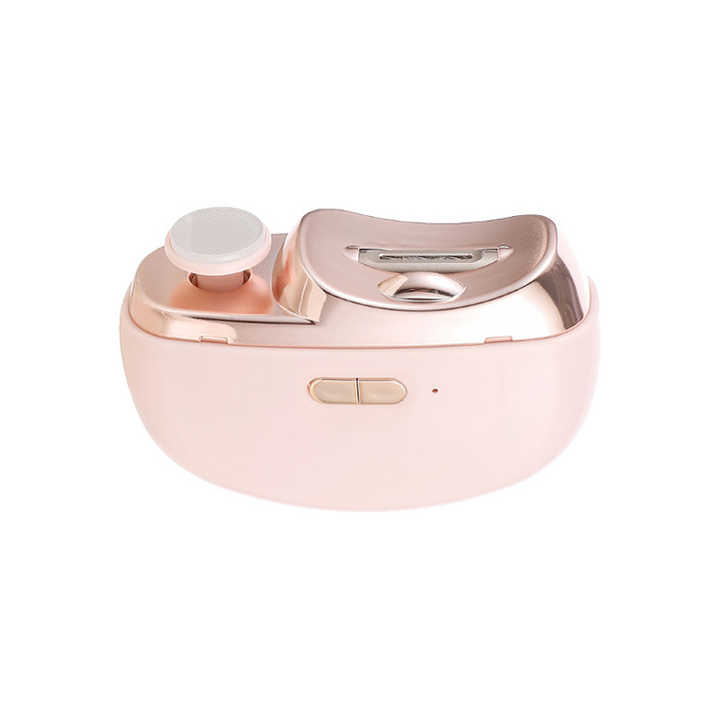 Pink Automatic Electric Nail Clipper &amp; Grinder - Multi-Functional Safe Nail Trimmer for Adults &amp; Kids