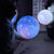 Holding the romantic moon (grey top + navy blue pants) Creative Astronaut Bluetooth Speaker with 3D Starry Sky Lighting, Portable Wireless Moon Lamp Speaker - Perfect Gift for Space Enthusiasts