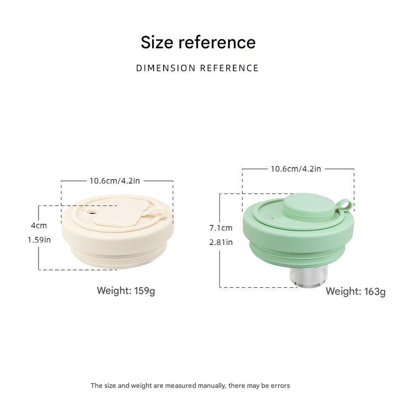 Beige 40oz Silicone Replacement Coffee and Pill Mug Lid - BPA-Free, Leak-Proof, Dishwasher Safe