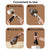Beige Portable Dog Poop Scooper with Large 9.5cm Opening, Ergonomic Handle, Lightweight 320g Pet Waste Picker for Outdoor Walks
